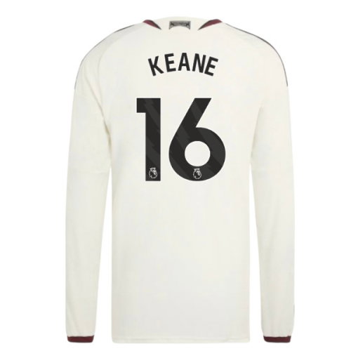 2026-2027 Man Utd Authentic Long Sleeve Third Shirt (Keane 16)