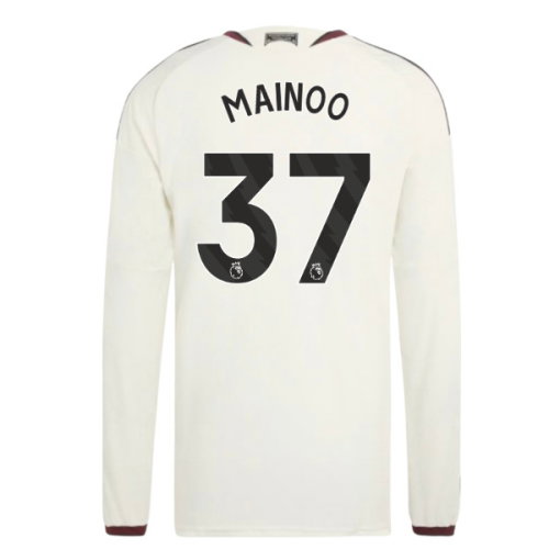 2026-2027 Man Utd Authentic Long Sleeve Third Shirt (Mainoo 37)