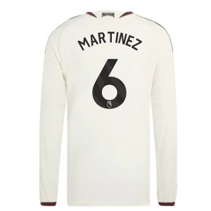 2026-2027 Man Utd Authentic Long Sleeve Third Shirt (Martinez 6)