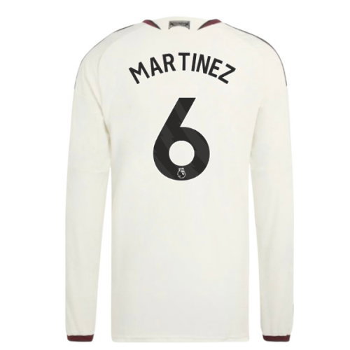 2026-2027 Man Utd Authentic Long Sleeve Third Shirt (Martinez 6)