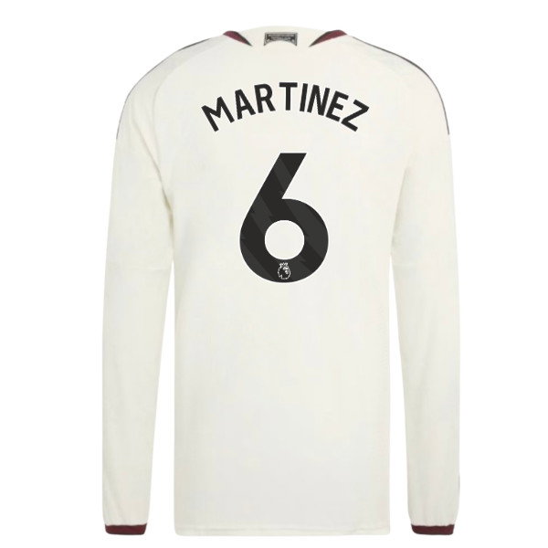 2026-2027 Man Utd Authentic Long Sleeve Third Shirt (Martinez 6)