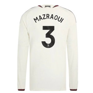 2026-2027 Man Utd Authentic Long Sleeve Third Shirt (Mazraoui 3)