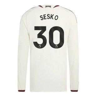2026-2027 Man Utd Authentic Long Sleeve Third Shirt (Sesko 30)