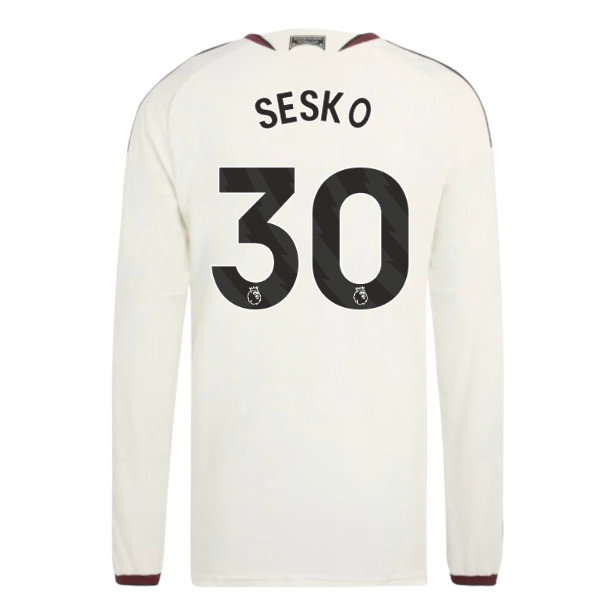 2026-2027 Man Utd Authentic Long Sleeve Third Shirt (Sesko 30)