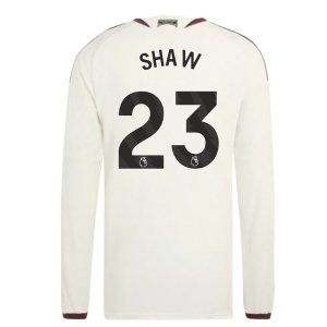 2026-2027 Man Utd Authentic Long Sleeve Third Shirt (Shaw 23)