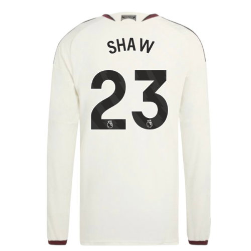 2026-2027 Man Utd Authentic Long Sleeve Third Shirt (Shaw 23)