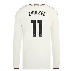 2026-2027 Man Utd Authentic Long Sleeve Third Shirt (Zirkzee 11)