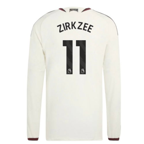 2026-2027 Man Utd Authentic Long Sleeve Third Shirt (Zirkzee 11)