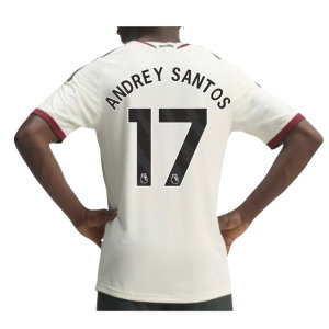 2026-2027 Man Utd Authentic Third Shirt (Andrey Santos 17)