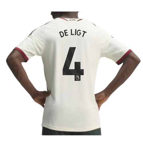 2026-2027 Man Utd Authentic Third Shirt (De Ligt 4)