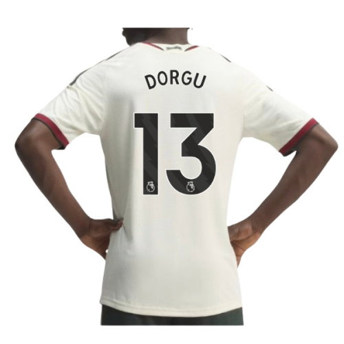 2026-2027 Man Utd Authentic Third Shirt (Dorgu 13)