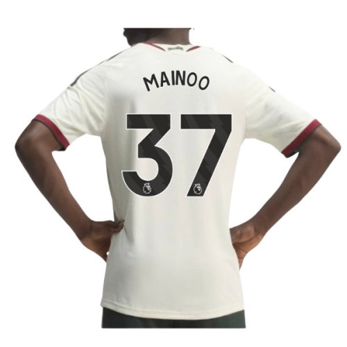 2026-2027 Man Utd Authentic Third Shirt (Mainoo 37)