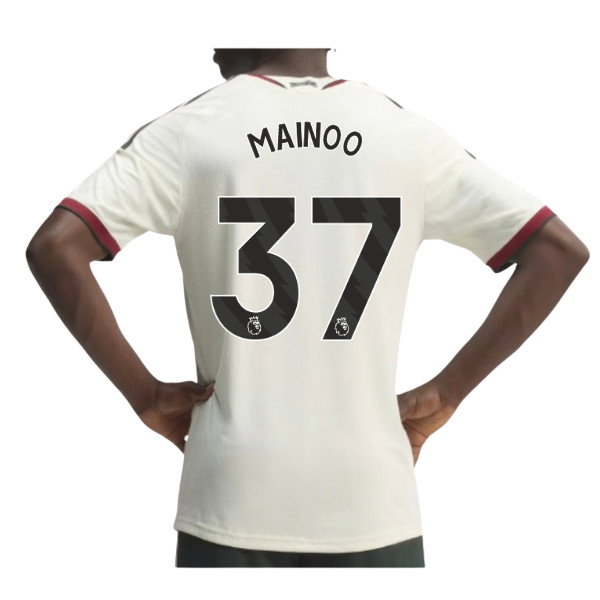2026-2027 Man Utd Authentic Third Shirt (Mainoo 37)