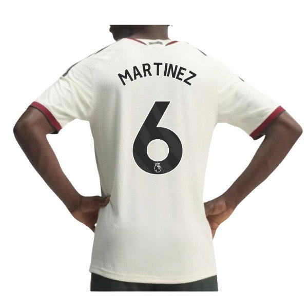 2026-2027 Man Utd Authentic Third Shirt (Martinez 6)