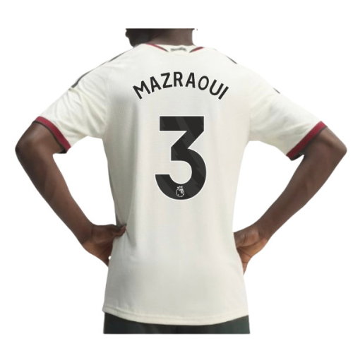 2026-2027 Man Utd Authentic Third Shirt (Mazraoui 3)
