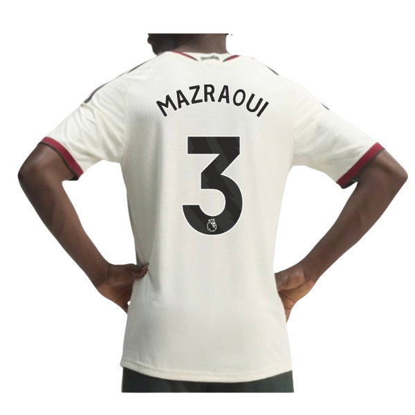 2026-2027 Man Utd Authentic Third Shirt (Mazraoui 3)