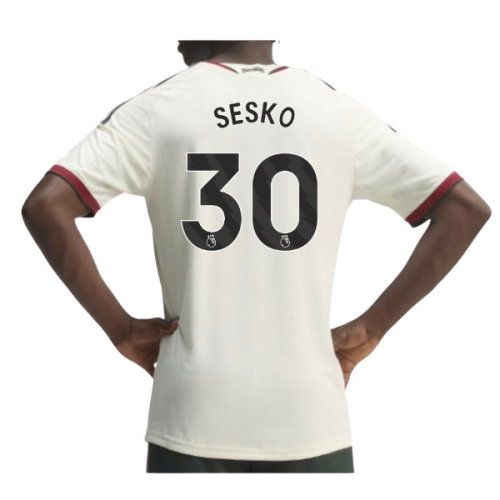 2026-2027 Man Utd Authentic Third Shirt (Sesko 30)