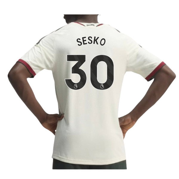 2026-2027 Man Utd Authentic Third Shirt (Sesko 30)