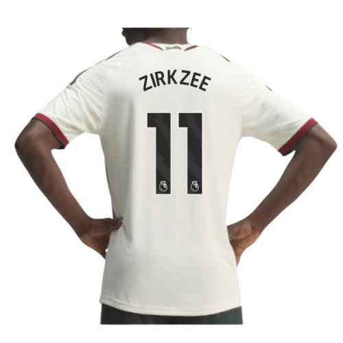 2026-2027 Man Utd Authentic Third Shirt (Zirkzee 11)