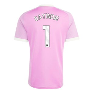 2026-2027 Man Utd Away Goalkeeper Shirt (Pink) - Kids (Bayindir 1)