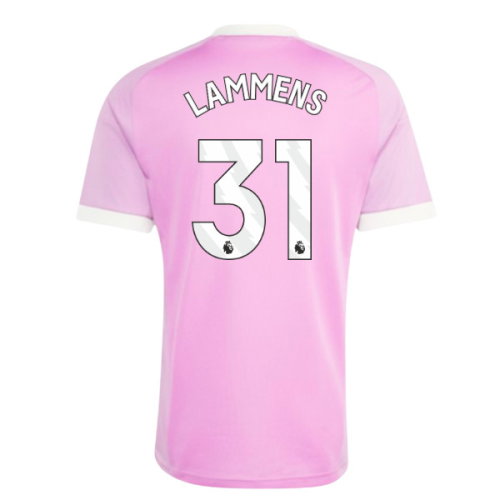 2026-2027 Man Utd Away Goalkeeper Shirt (Pink) - Kids (Lammens 31)