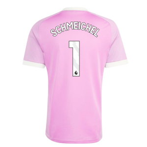 2026-2027 Man Utd Away Goalkeeper Shirt (Pink) - Kids (Schmeichel 1)