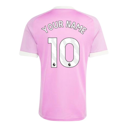 2026-2027 Man Utd Away Goalkeeper Shirt (Pink) (Your Name)