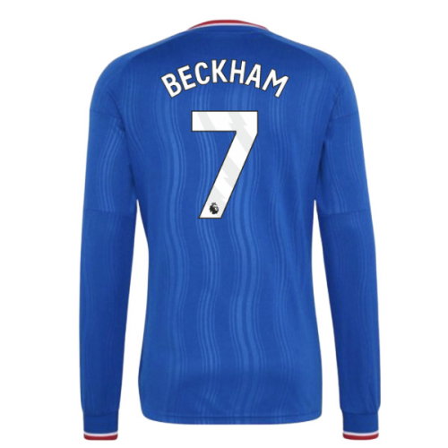 2026-2027 Man Utd Away Long Sleeve Shirt (Kids) (Beckham 7)