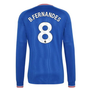 2026-2027 Man Utd Away Long Sleeve Shirt (Kids) (B.Fernandes 8)