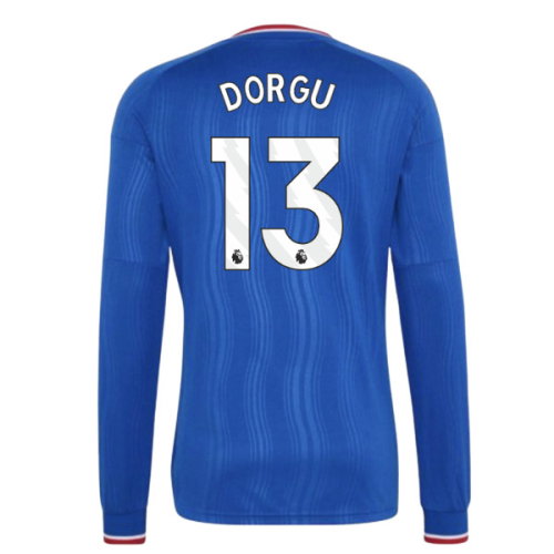 2026-2027 Man Utd Away Long Sleeve Shirt (Kids) (Dorgu 13)