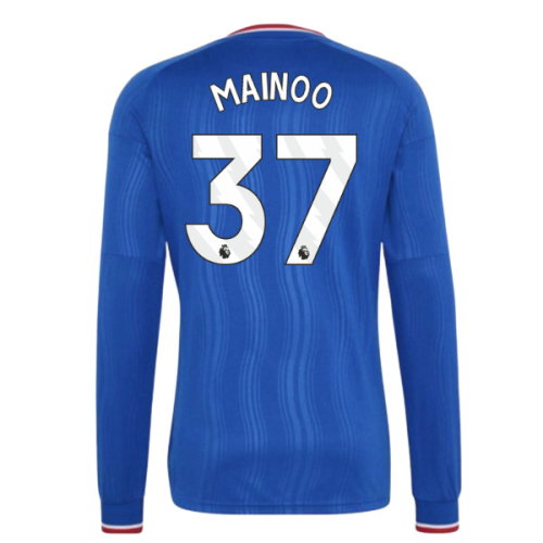 2026-2027 Man Utd Away Long Sleeve Shirt (Kids) (Mainoo 37)