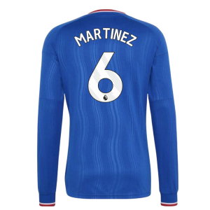 2026-2027 Man Utd Away Long Sleeve Shirt (Kids) (Martinez 6)