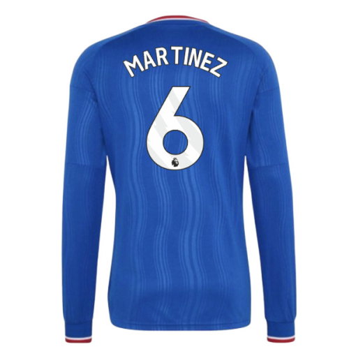 2026-2027 Man Utd Away Long Sleeve Shirt (Kids) (Martinez 6)