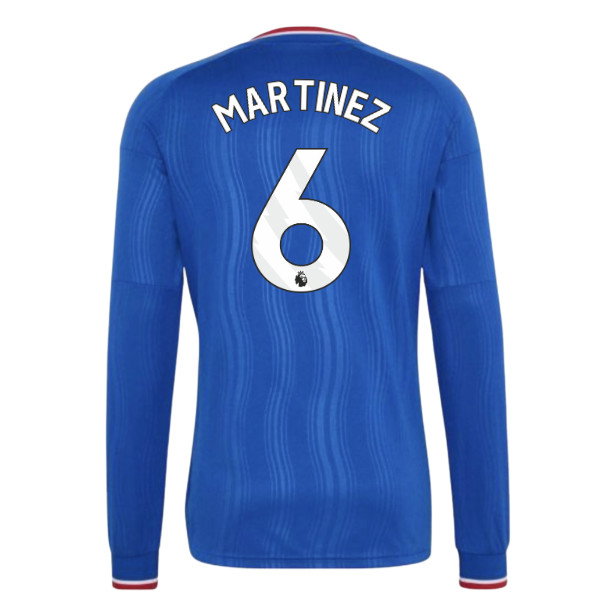 2026-2027 Man Utd Away Long Sleeve Shirt (Kids) (Martinez 6)