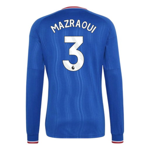 2026-2027 Man Utd Away Long Sleeve Shirt (Kids) (Mazraoui 3)