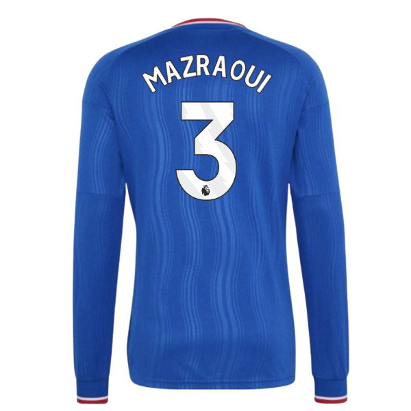 2026-2027 Man Utd Away Long Sleeve Shirt (Kids) (Mazraoui 3)