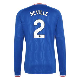 2026-2027 Man Utd Away Long Sleeve Shirt (Kids) (Neville 2)