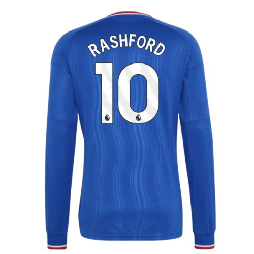 2026-2027 Man Utd Away Long Sleeve Shirt (Kids) (Rashford 10)