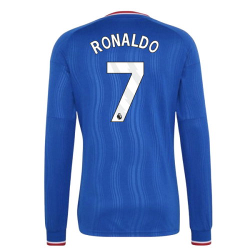 2026-2027 Man Utd Away Long Sleeve Shirt (Kids) (Ronaldo 7)