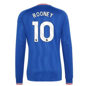 2026-2027 Man Utd Away Long Sleeve Shirt (Kids) (Rooney 10)