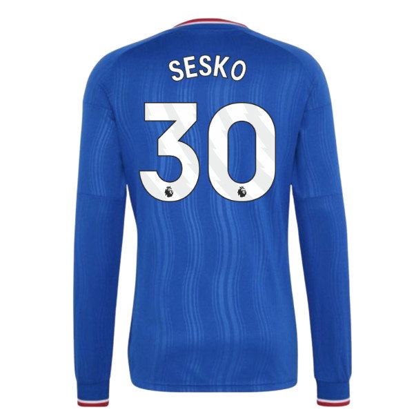 2026-2027 Man Utd Away Long Sleeve Shirt (Kids) (Sesko 30)