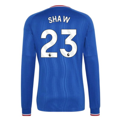 2026-2027 Man Utd Away Long Sleeve Shirt (Kids) (Shaw 23)