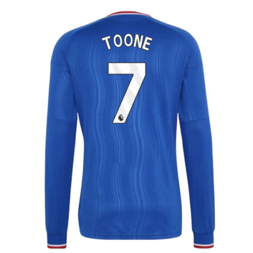 2026-2027 Man Utd Away Long Sleeve Shirt (Kids) (Toone 7)