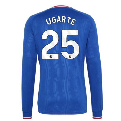 2026-2027 Man Utd Away Long Sleeve Shirt (Kids) (Ugarte 25)