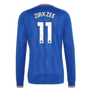 2026-2027 Man Utd Away Long Sleeve Shirt (Kids) (Zirkzee 11)