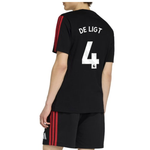 2026-2027 Man Utd DNA Tee (Black) (De Ligt 4)