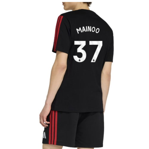 2026-2027 Man Utd DNA Tee (Black) (Mainoo 37)