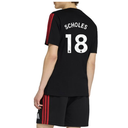 2026-2027 Man Utd DNA Tee (Black) (Scholes 18)