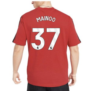 2026-2027 Man Utd DNA Tee (Red) (Mainoo 37)