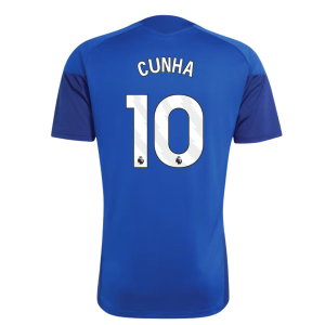 2026-2027 Man Utd EU Training Jersey (Royal Blue) (Cunha 10)